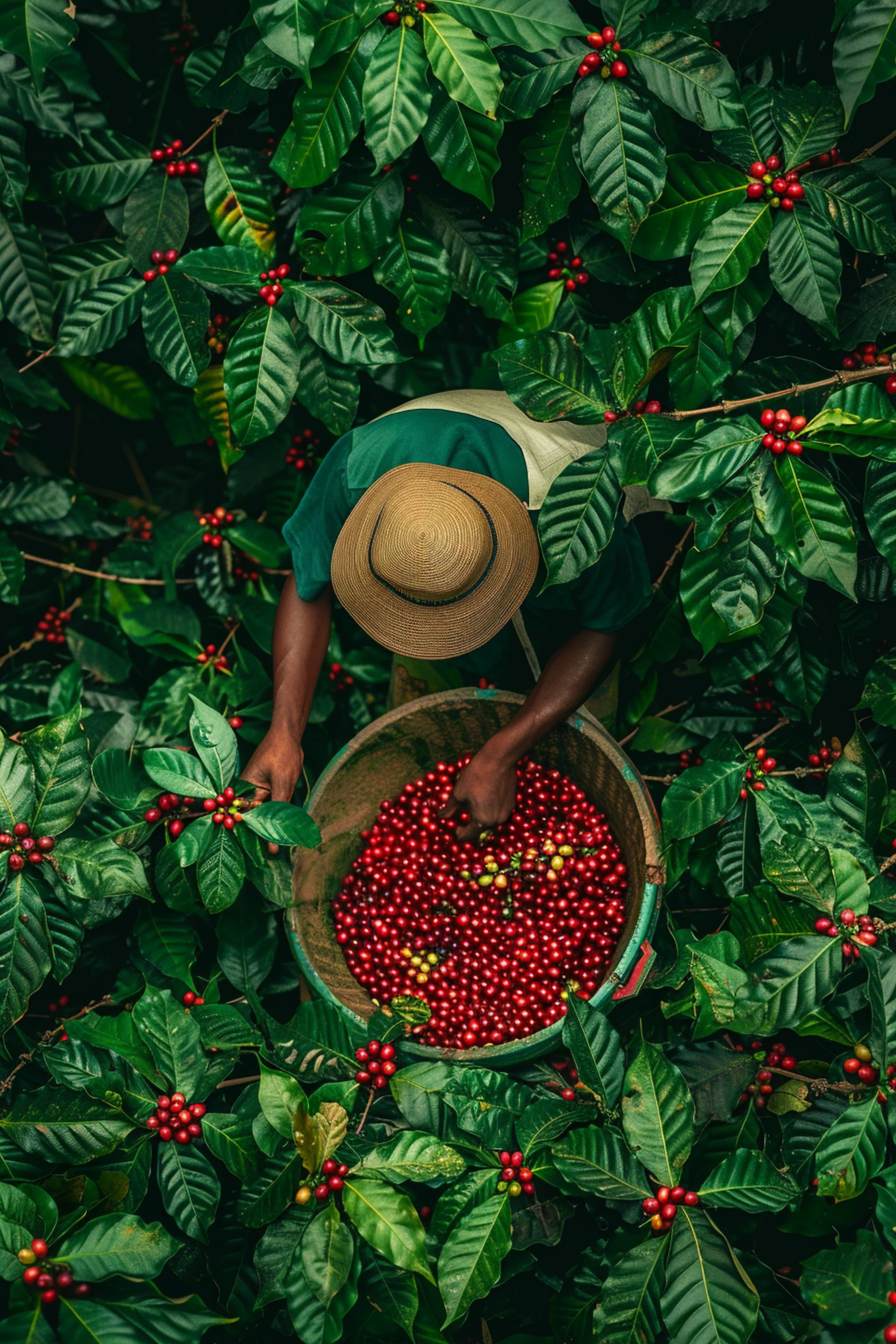 Harvesting Coffee