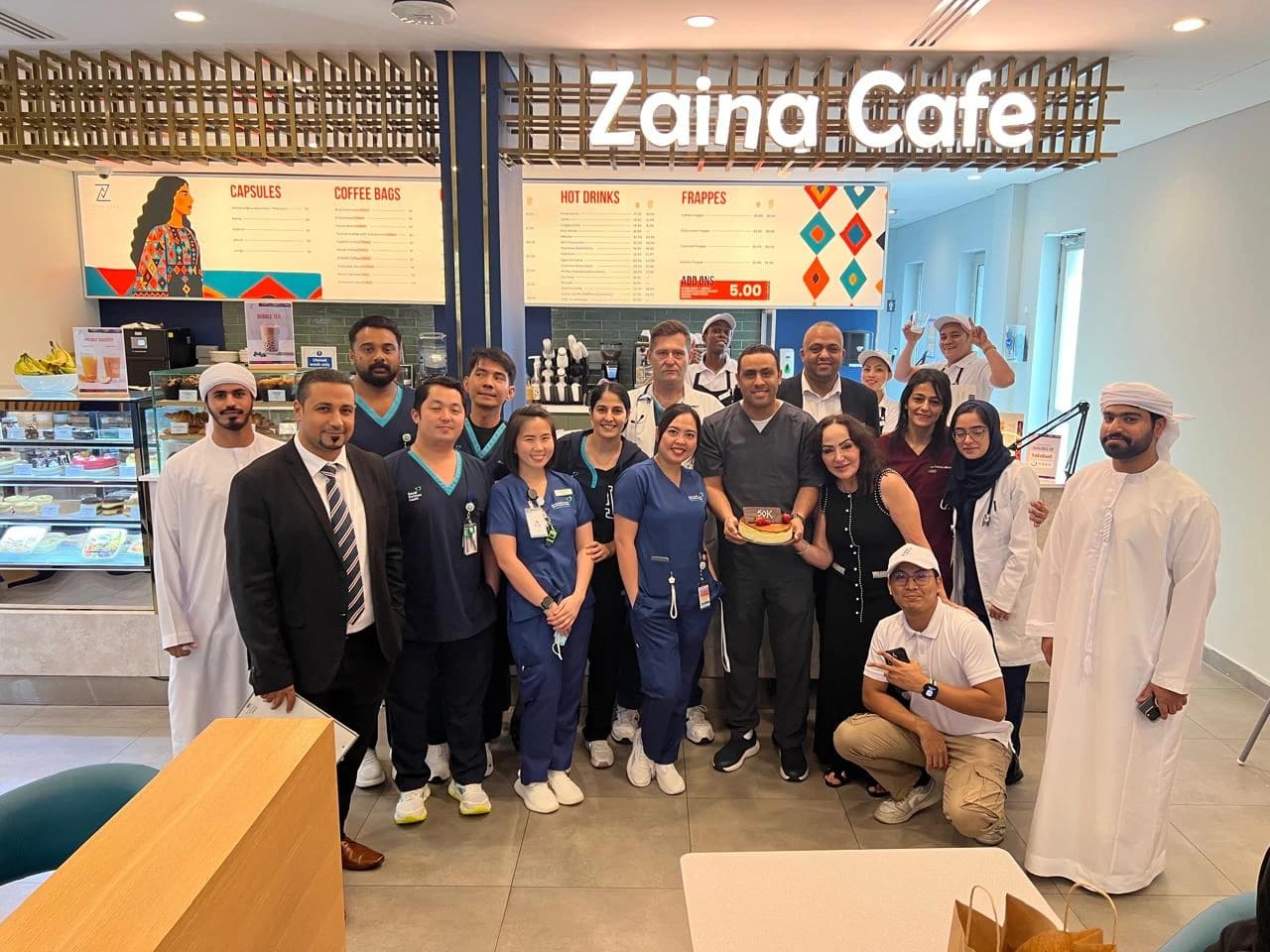 Zeina Cafe Staff